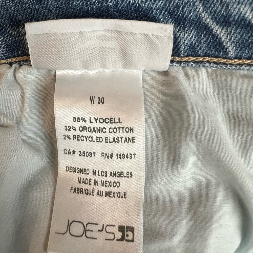 Joe's Jeans Slim Straight Light Blue Denim